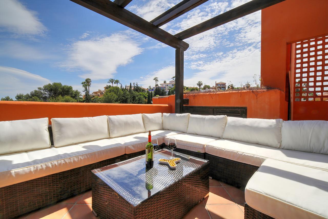 Jardines De Nueva Galera Cozy Penthouse Daire Estepona Dış mekan fotoğraf