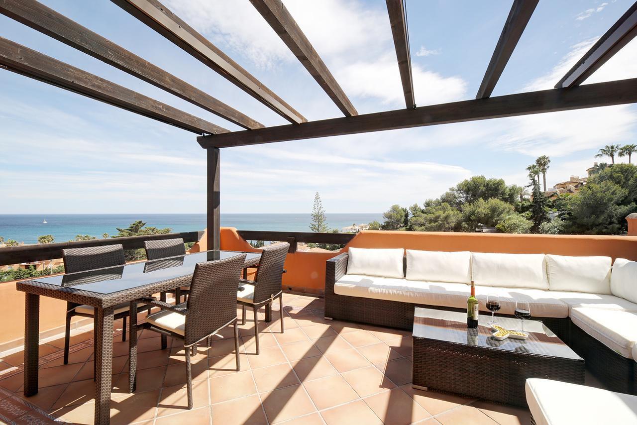 Jardines De Nueva Galera Cozy Penthouse Daire Estepona Dış mekan fotoğraf